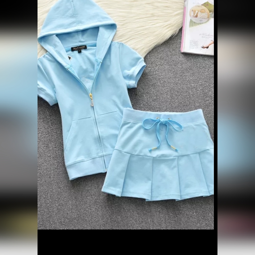 Tracksuit skirt set